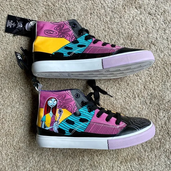 🆕 Disney The Nightmare Before Christmas Sneakers Women’s High
Top Shoes - Picture 4 of 15